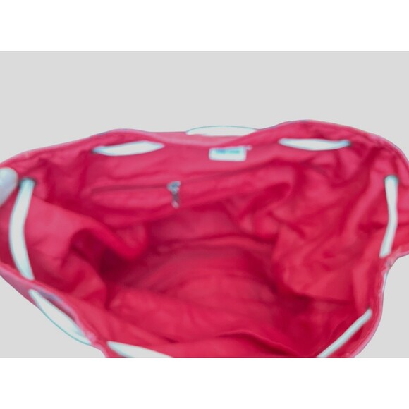 Disney X Junk Food Mickey Mouse Canvas Backpack Bag 1928 Logo Patch Red 14x13x5" - Picture 4 of 4